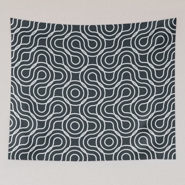 Aperçu de l'œuvre Illustration d'arrière-plan Truchet Random Pattern Generative Tile Art créée et vendue par IuriiVlasenko.