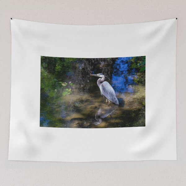 Item preview, Great Blue Heron, for Prints and Wall Hangings designed and sold by AvocaSpring.