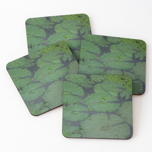 Item preview, Tropical Raindrops & Water Lilly Pads  designed and sold by Kerryn Madsen-Pietsch.