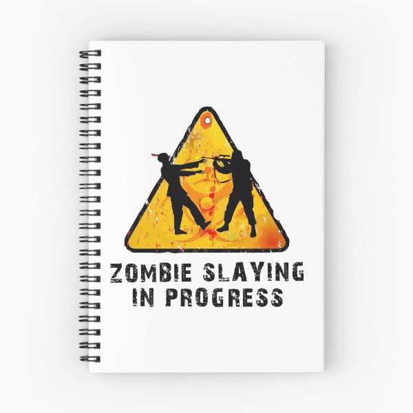 Item preview, Zombie slaying in progress designed and sold by Kam-designs.