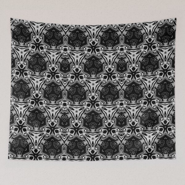 Item preview, Kaleidoscope White Camaïeu, motif 6, by Bennydoscope designed and sold by Bennydoscope.