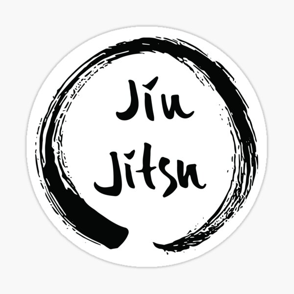Item preview, Jiu Jitsu Enso Circle T-Shirt designed and sold by Polishthestone.