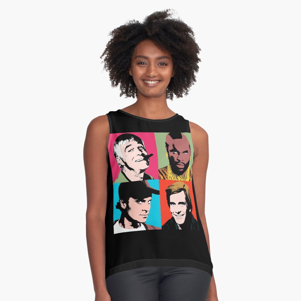 Item preview, Sleeveless Top designed and sold by Retro-Freak.