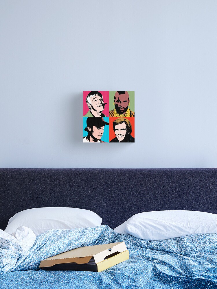 Thumbnail 1 of 3, Canvas Print, The A-Warhol Team designed and sold by Retro-Freak.