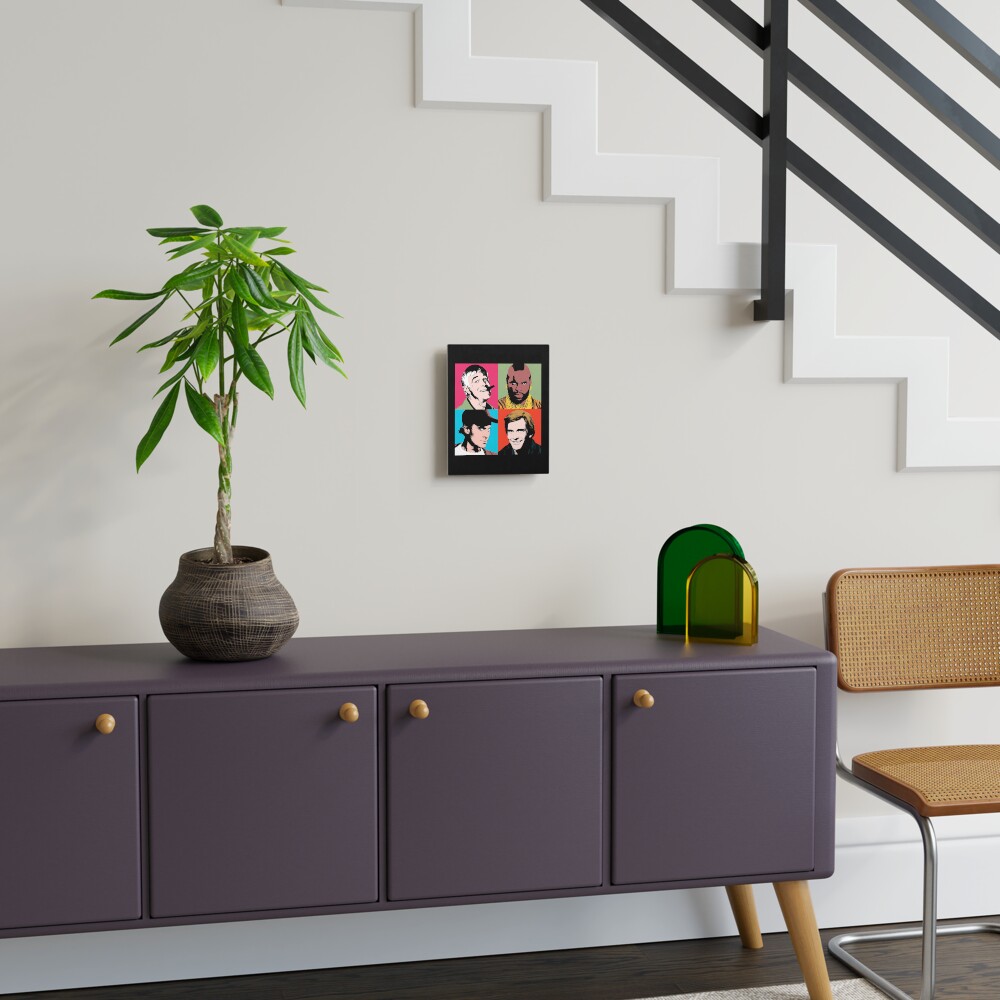Item preview, Canvas Mounted Print designed and sold by Retro-Freak.