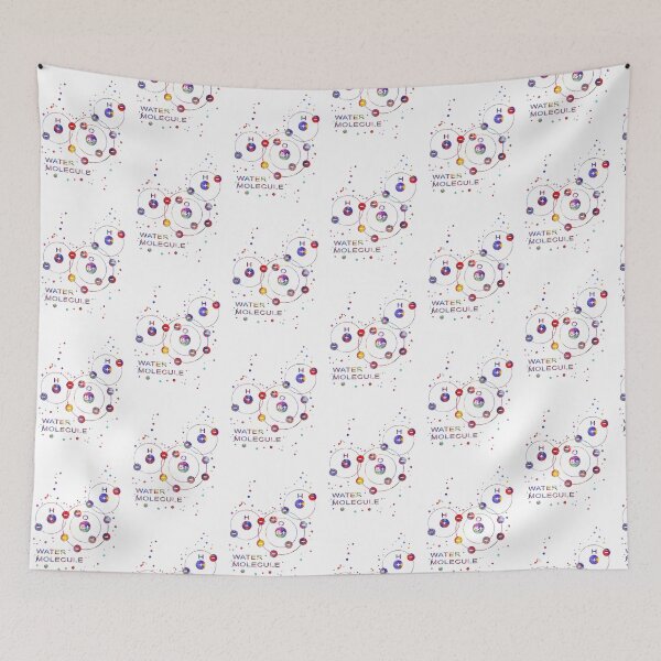 Item preview, Water Molecule designed and sold by Rosaliartbook.