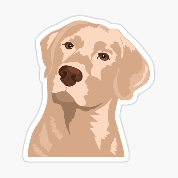 Goldie the Lab Sticker