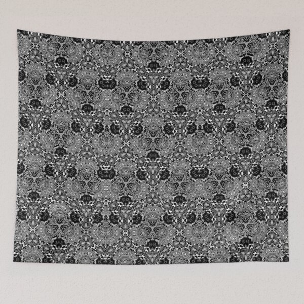 Item preview, White Camaïeu Kaleidoscope, Pattern 11, by Bennydoscope designed and sold by Bennydoscope.