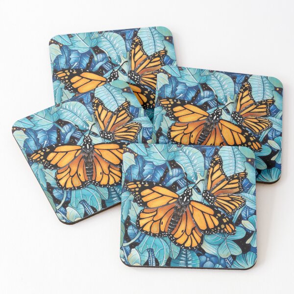 Item preview, Monarchy butterflies designed and sold by adeillustrator.