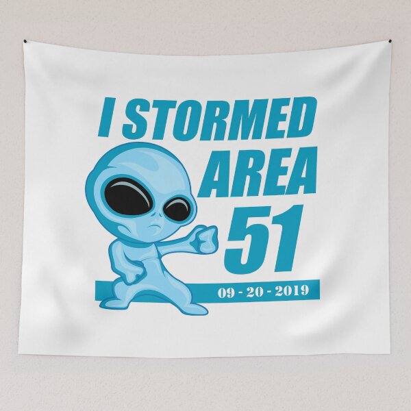 Item preview, I Stormed Area 51 designed and sold by GeeklyShirts.