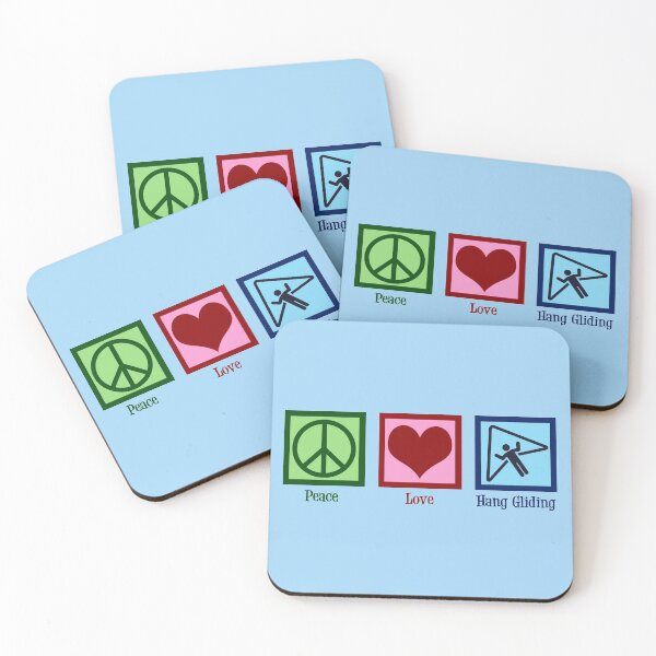 Item preview, Peace Love Hang Gliding designed and sold by Epic Love Designs.
