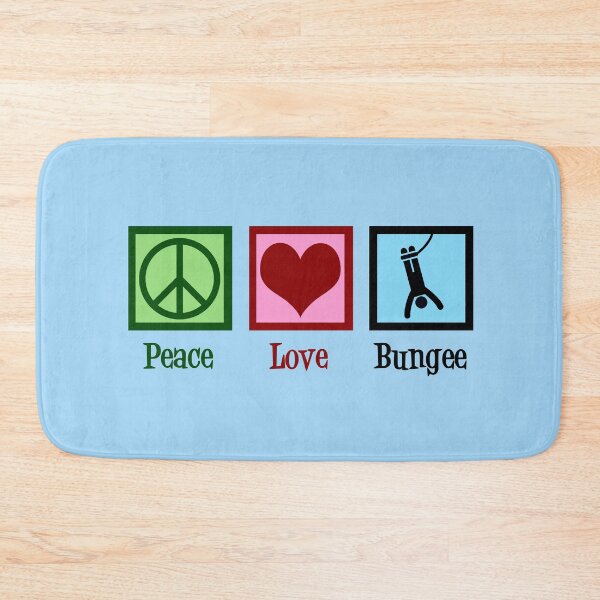 Item preview, Peace Love Bungee Jumping designed and sold by Epic Love Designs.
