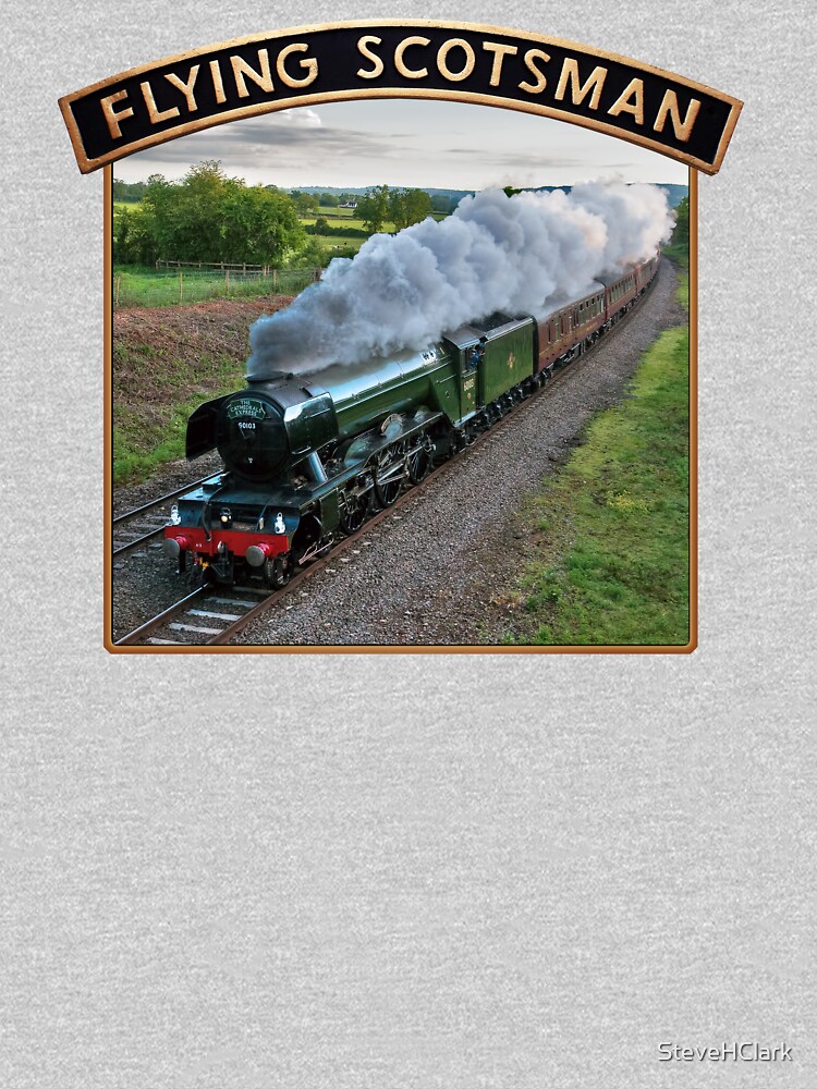 Flying Scotsman and Nameplate by SteveHClark