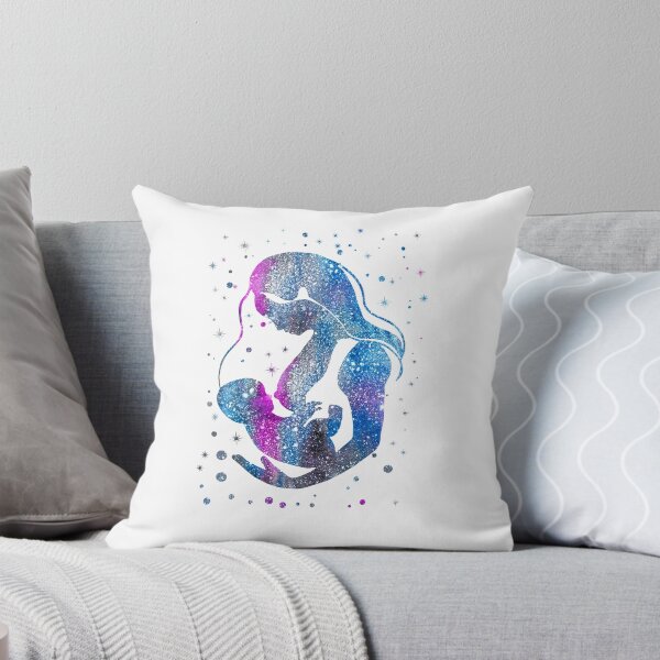 Item preview, Breastfeeding mother, watercolor breastfeeding mother, breastfeeding, baby and mother designed and sold by Rosaliartbook.