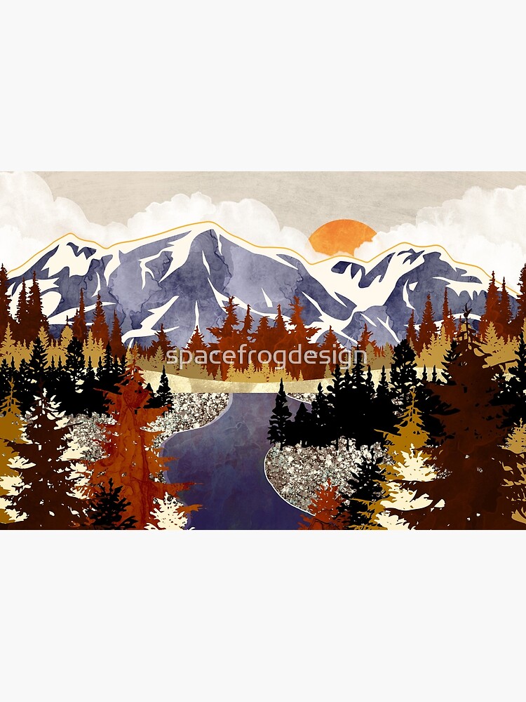 Autumn River by spacefrogdesign