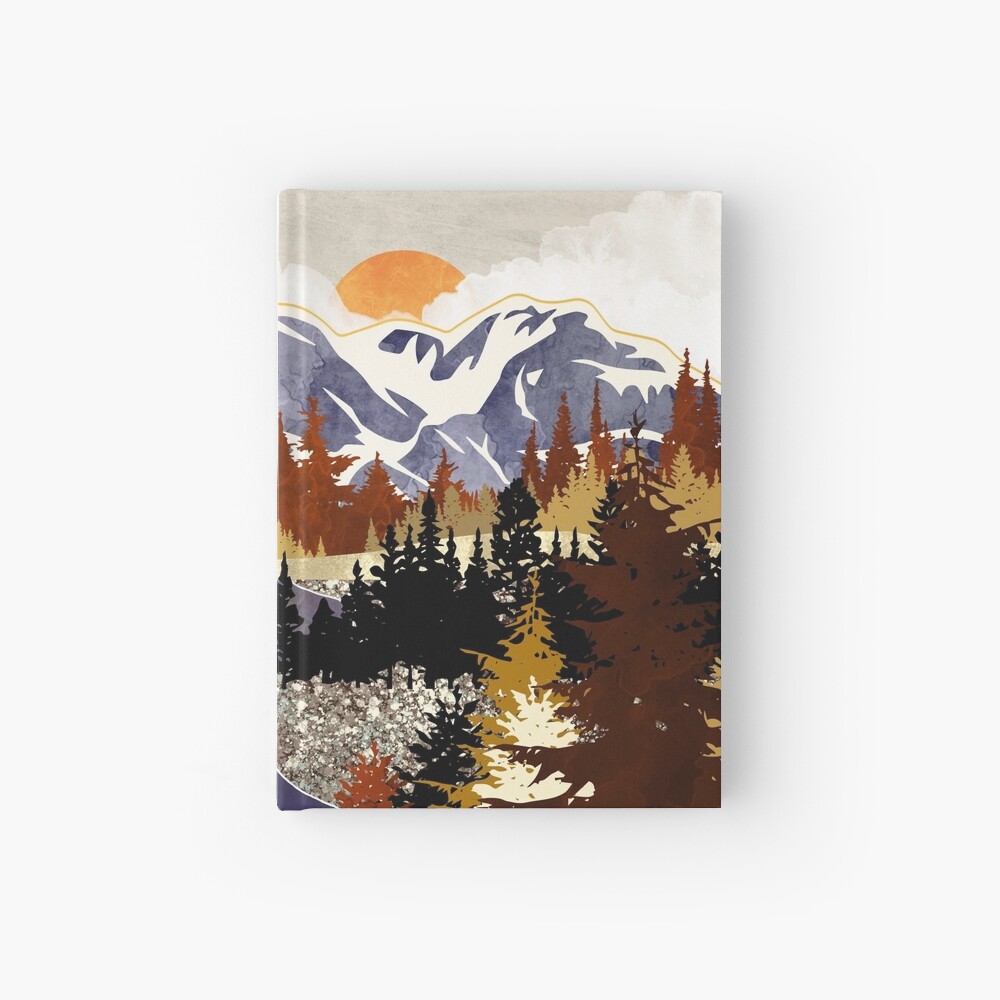 Autumn River Hardcover Journal