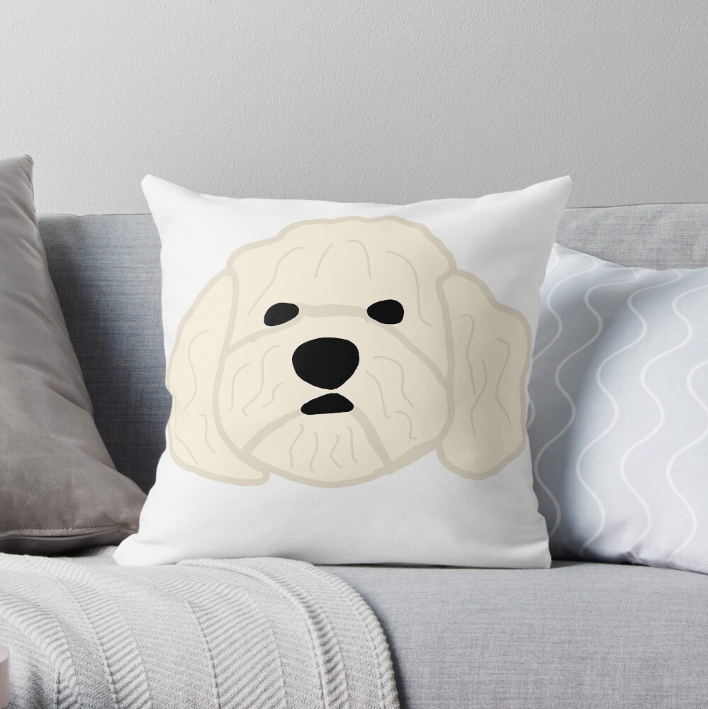 maltipoo pillow