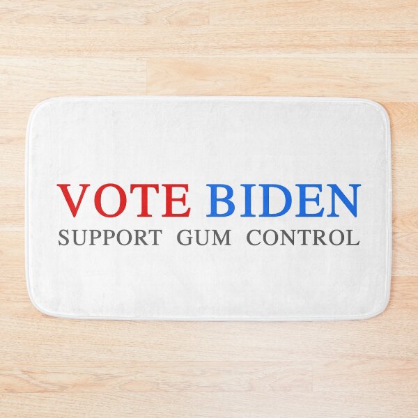 Item preview, Vote Biden. Support Gum Control designed and sold by Val Goretsky.