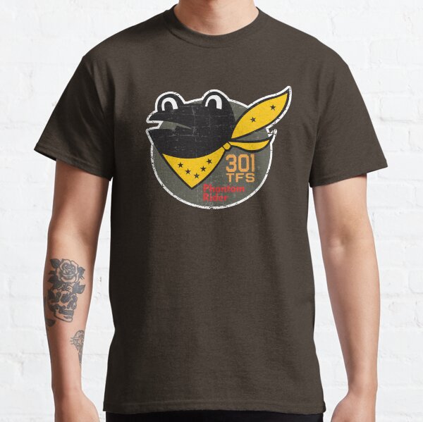 301st TFS (JASDF) Phantom Rider - Grunge Style Classic T-Shirt