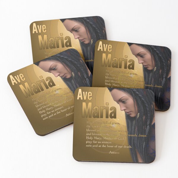 Item preview, Hail Mary - Ave Maria - The prayer in English designed and sold by Andy Renard.