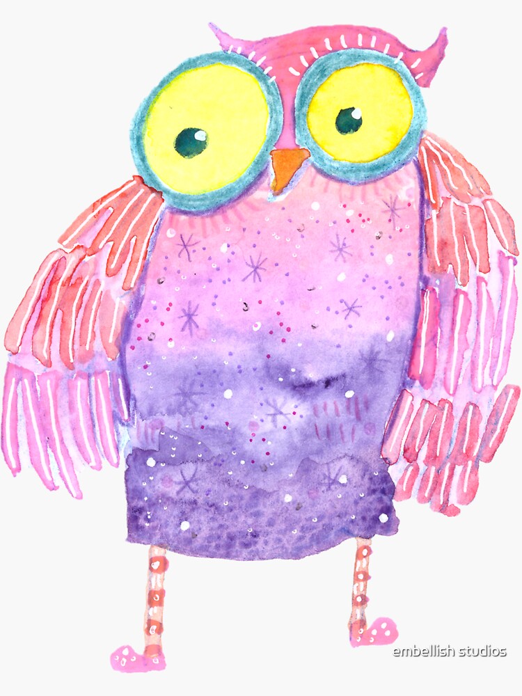Pinkish Owl by tammymurdock