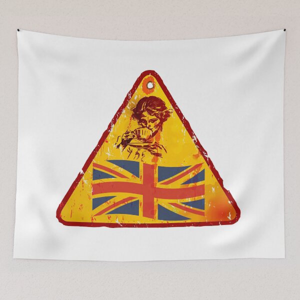 Item preview, Very british sign. Even included the tea designed and sold by Kam-designs.