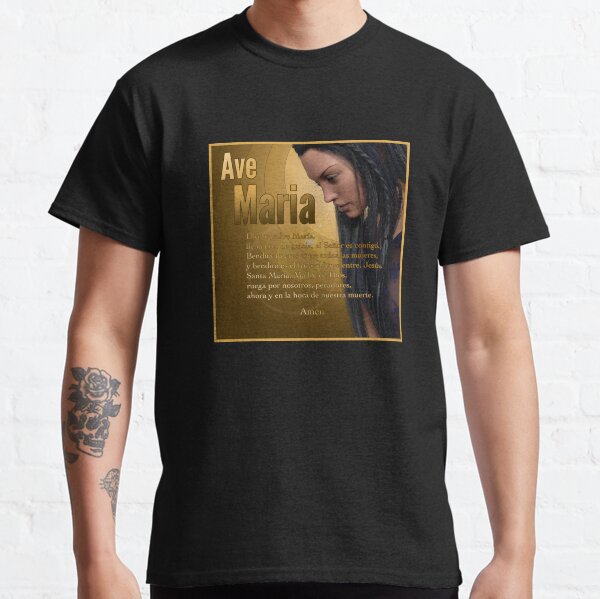 Ave María - La oración en español Classic T-Shirt