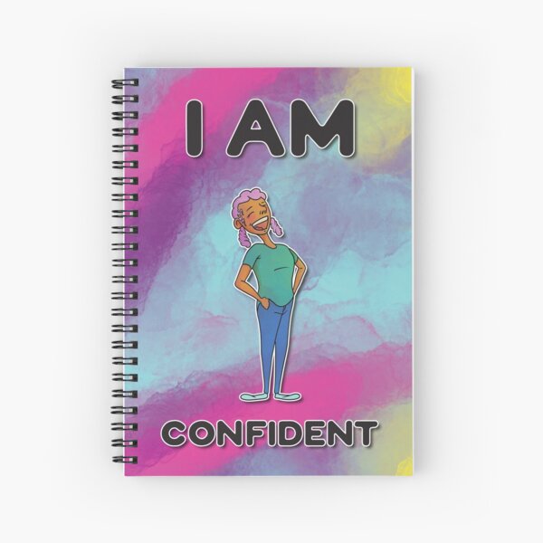 I Am Confident Spiral Notebook
