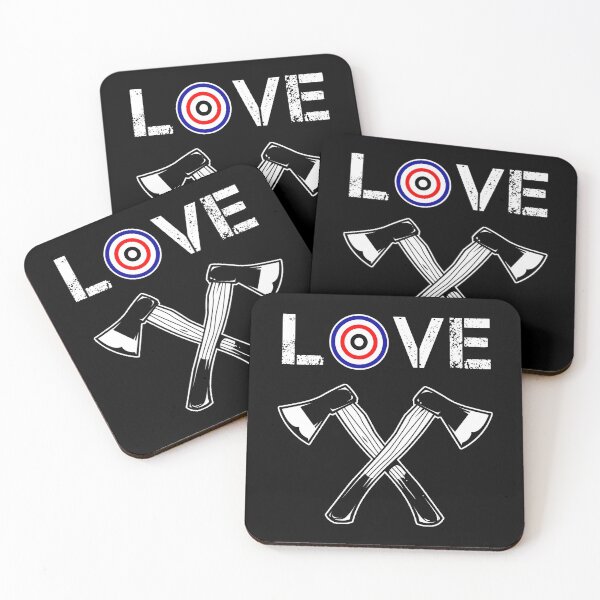 Item preview, Axe Throwing Quote Sport Bullseye Throw Ax Sport Club Team designed and sold by CreatedByHeidi.