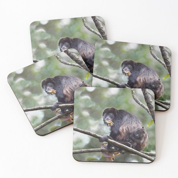 Item preview, Howler monkey and baby designed and sold by James Cumming.
