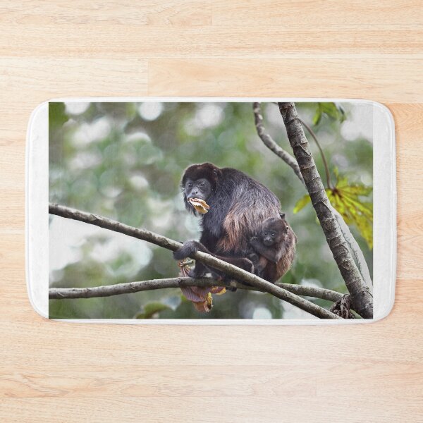 Item preview, Howler monkey and baby designed and sold by James Cumming.