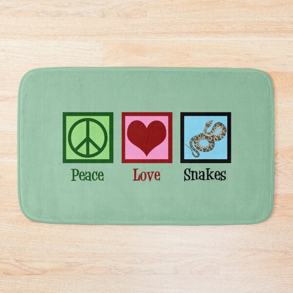 Item preview, Peace Love Snakes designed and sold by Epic Love Designs.