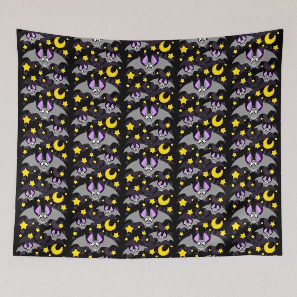 Item preview, Kreepy Kawaii BATS - BLACK designed and sold by Penelope Barbalios.