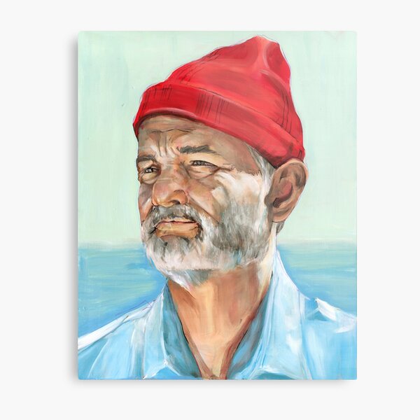 Bill Murray Steve Zissou Metal Print
