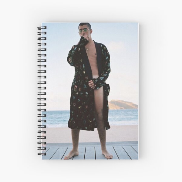 BAD BUNNY Robe Spiral Notebook