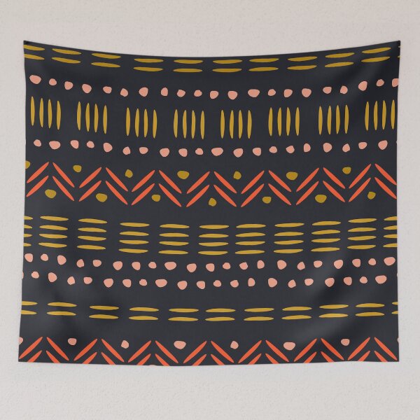 Item preview, Bright Mudcloth designed and sold by inkblotcreative.