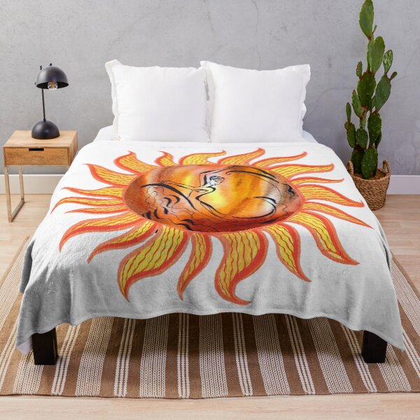 Item preview, Solar Flamenco Dance Sun Watercolor Painting designed and sold by Irina Sztukowski.
