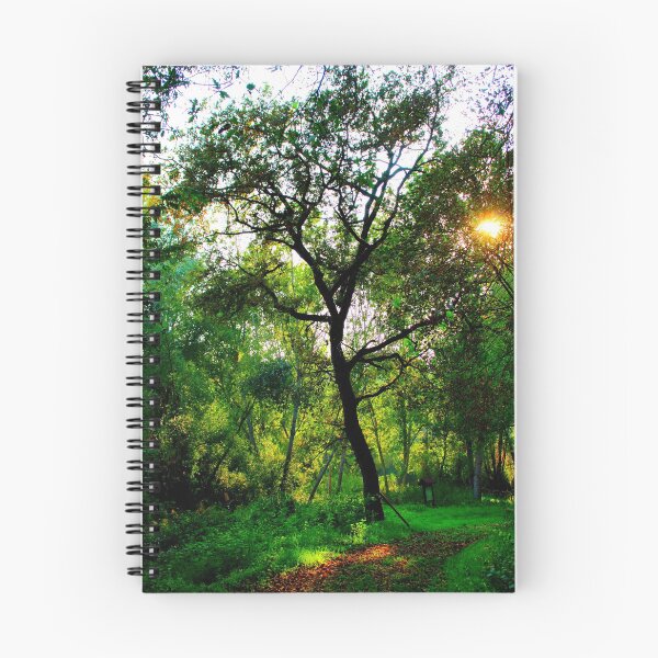 Item preview, Wonderful curved tree surrounded with lush greenery designed and sold by Kristina Drozd.