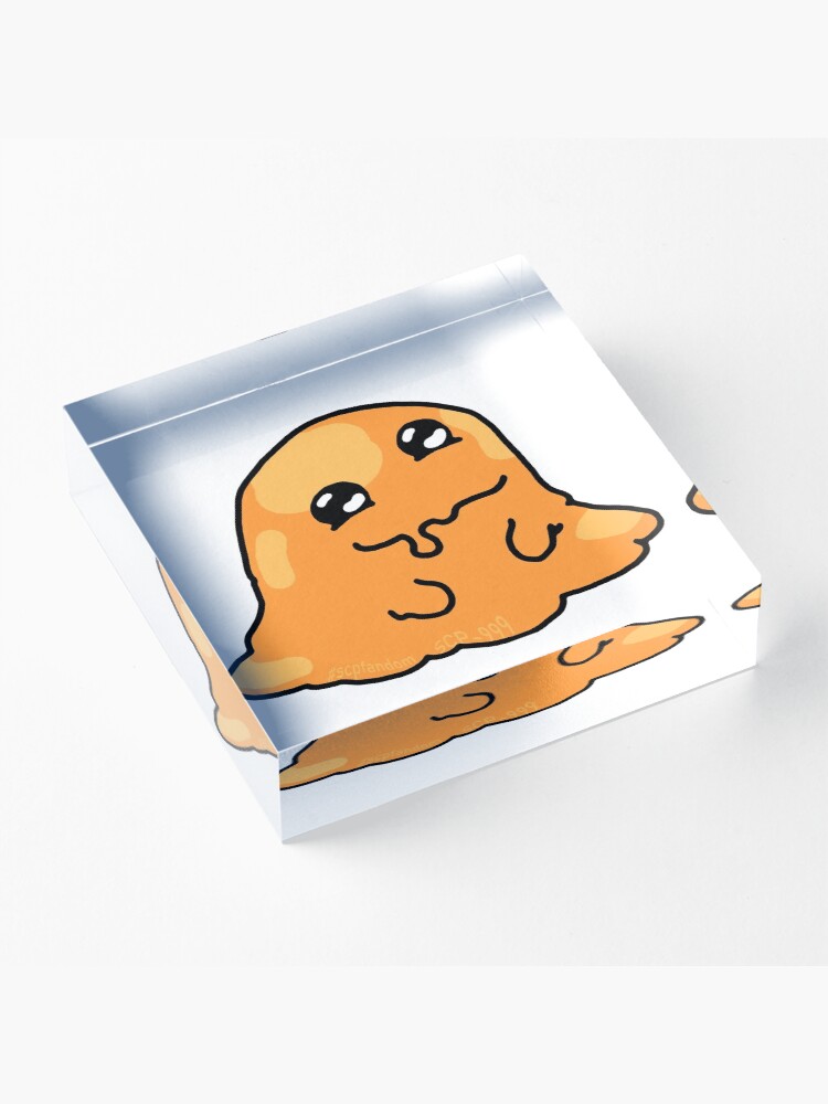 SCP-999 orange blob tickle monster Spiral Notebook for Sale by  ToadKingStudios