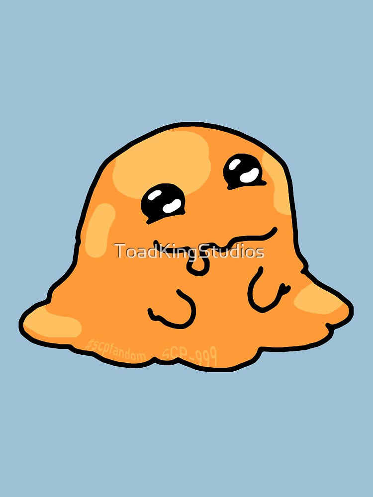 SCP-999 orange blob tickle monster Art Board Print for Sale by