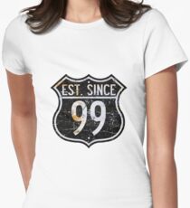 "Route 66" | Est. Since 99' Women's Fitted T-Shirt