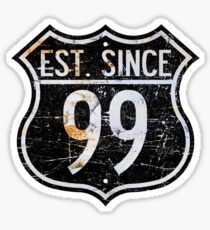"Route 66" | Est. Since 99' Sticker