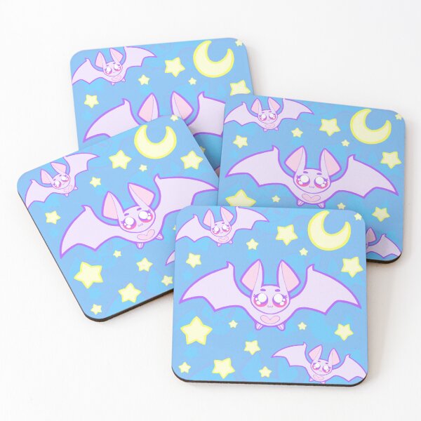 Item preview, Kreepy Kawaii BATS - PASTEL designed and sold by Penelope Barbalios.