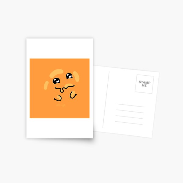 SCP-999 orange blob tickle monster Postcard for Sale by