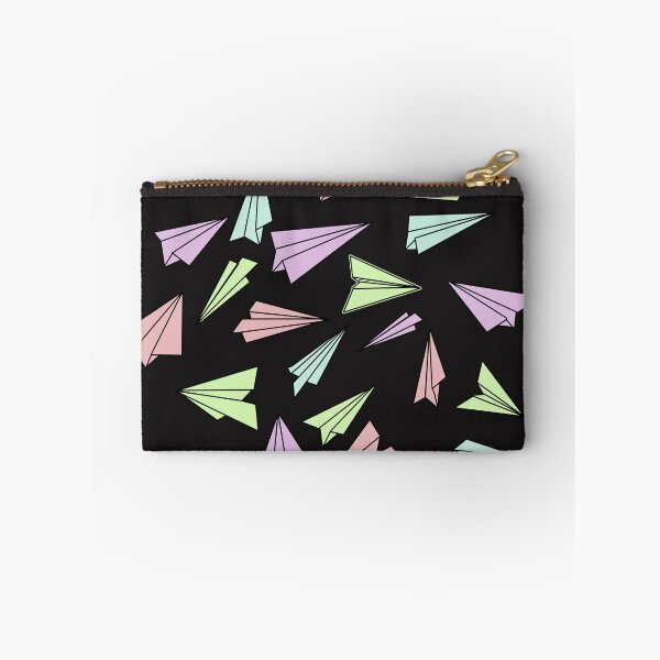 Item preview, Pastel colors doodle of paper planes pattern designed and sold by msro1.