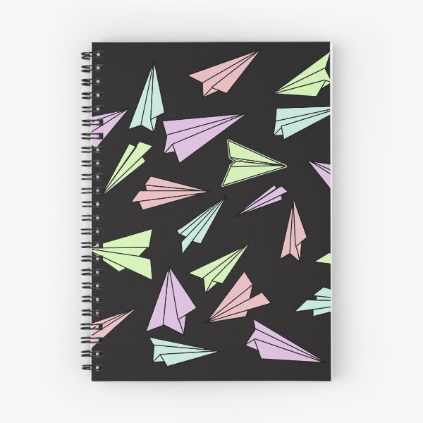 Item preview, Pastel colors doodle of paper planes pattern designed and sold by msro1.