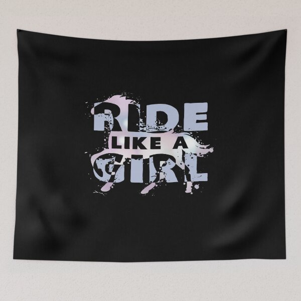 Item preview, Ride Like A Girl designed and sold by KoolMoDee.