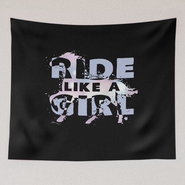 Item preview, Ride Like A Girl designed and sold by KoolMoDee.
