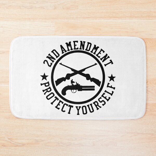 Item preview, 2nd Amendment - Protect Yourself (Black) designed and sold by TheLastStand.