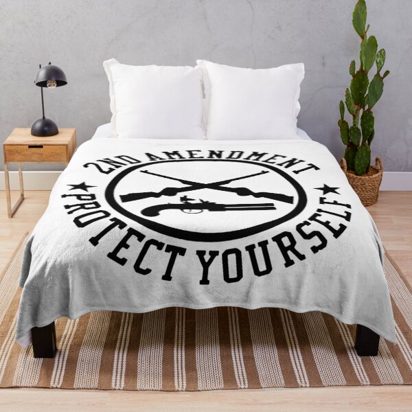 Item preview, 2nd Amendment - Protect Yourself (Black) designed and sold by TheLastStand.